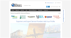 Desktop Screenshot of exportjersey.com